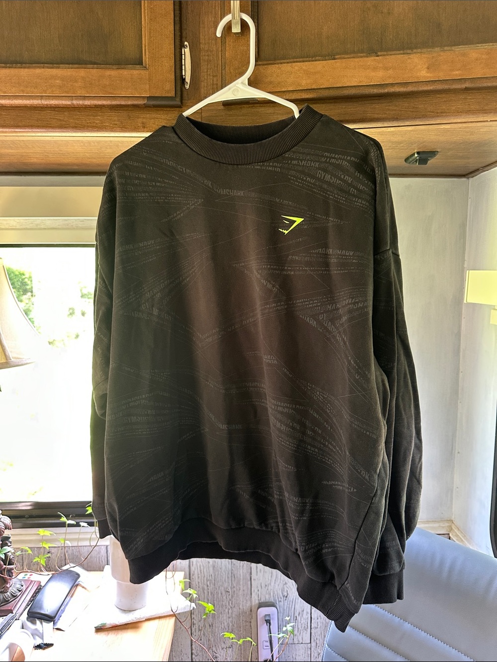Gymshark- sweatshirt size small oversized